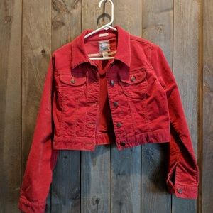 Red Corduroy Jacket